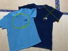 THE NORTH FACE Tシャツ　青