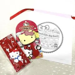 新品 ハローキティ チョコレートハンドミラー ロングヘアクリップ サンリオ