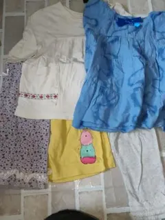 子供服セット90 スパッツ、パンツ　シャツ　まとめ売り