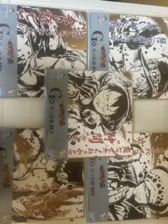 ワンピース一番くじ　名言色紙 5枚セット
