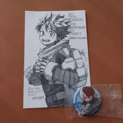 【おまけ付】少年ジャンプ36・37号付録　ヒロアカ　スペシャルメッセージカード
