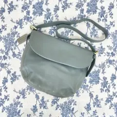 希少カラー オールドコーチ OLDCOACH ショルダーバッグ ブルー系