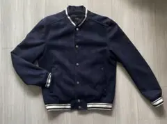 値下げ中【新品同様】ZARA ザラ スエード ブルゾンジャケット ネイビー