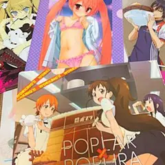 アニメ　クリアファイル6枚＋おまけ