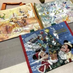 美品３点セット！ディズニー　ミニショッピングバッグ