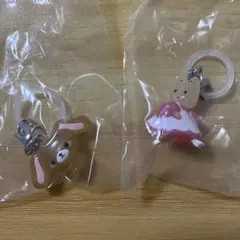 サンリオ ゆるっと めじるしアクセサリー マロンクリーム・くろうさ　2点セット