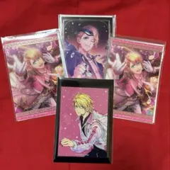 うたプリ 硬質ケース付きブロマイド クリアカード 来栖翔 4点★ シャニライ