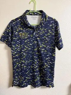CUTTER & BUCK 魚柄 ポロシャツ M