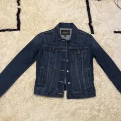ダークブルー デニムジャケット xsサイズ