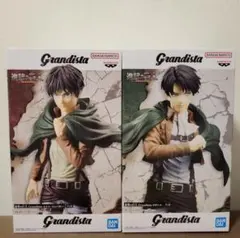 進撃の巨人　エレン　リヴァイ フィギュア 2体セット　送料無料　新品未開封