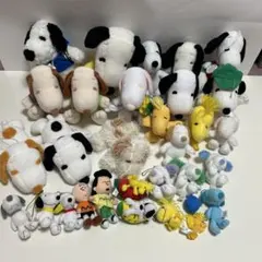 PEANUTSスヌーピーウッドストックマスコットぬいぐるみ　まとめ売り