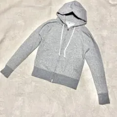 無印良品 グレー Sサイズ フルジップ スウェット パーカー 美品