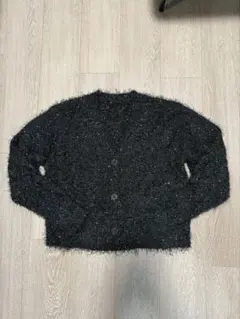 ローリーズファーム　ラメシャギーカーディガン