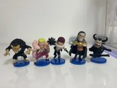 ワンピース ワールドコレクタブルフィギュア 好敵手 ５種コンプ