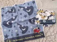 ハンドタオル ディズニー 2枚セット 新品未使用