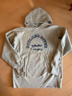 Champion グレー パーカー リバースウィーブ