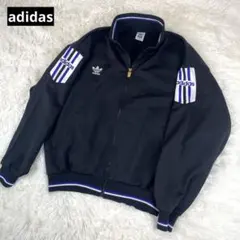 【美品・希少】adidas トレフォイル 80s-90s デサント ビッグサイズ