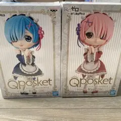 レム　ラム　Qposket フィギュア　Bカラーセット