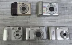 コンパクトデジタルカメラ6台まとめセット ジャンク品 - メルカリ