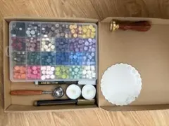 シーリングスタンプ シーリングワックス セット