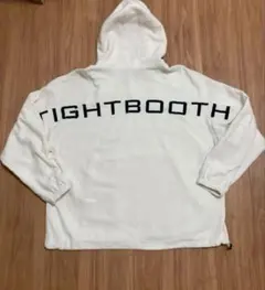 TIGHTBOOTH PRODUCTIONフリースパーカー L 白色