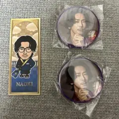 小林直己セット 缶バッジ 千社札