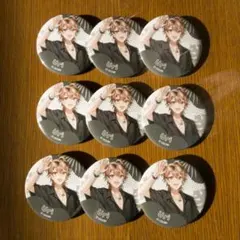 カラフルピーチ サマーランド 等身 缶バッジ うり 9点セット