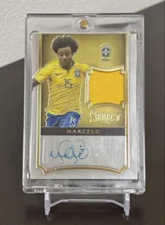 【180枚限定】マルセロ 直筆サイン ジャージカード ブラジル代表 Panini