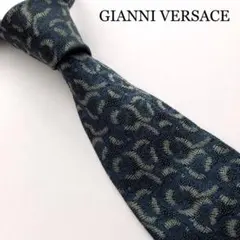 GIANNI VERSACE 美品 ネクタイ ビジネス イタリア 光沢 高級