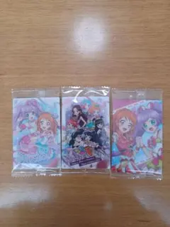 未開封☆アイカツ!× プリパラ　カード　3枚セット　まとめ売り　 出会いのキセキ