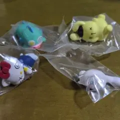サンリオ バタンキュー カプセルトイ 4体セット