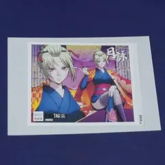 新劇場版 銀魂 -吉原大炎上-　オリジナルラベル缶のラベル（ステッカー）　月詠