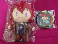 あんスタ　コスマス　ぬいぐるみ　マスコット　司　缶バッジ　セット