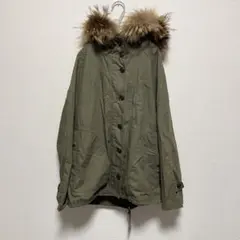 liflattie ships モッズコート カーキ M相当 ボアライナー付き