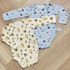 UNIQLO♡ミッフィー＆プー長袖ロンパース肌着miffy＆DisneyPooh