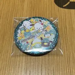 サンリオ　キラキラBIG缶バッジ　ポチャッコ