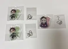 鬼滅の刃 一番くじ 雷の兄弟 アクリルチャームセット 竈門炭治郎 童磨