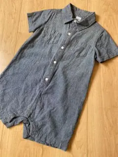 Carter’s デニムシャツロンパース　24months
