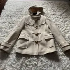 12/10まで ビューティー&ユース　ウール混ショートダッフルコート　S