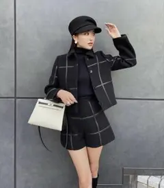 シェリエsheller classical jacket dress新品タグ付き - メルカリ