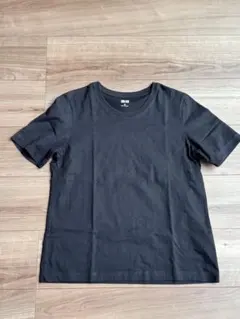 UNIQLO スーピマコットンクルーネック T シャツ Mサイズ 黒