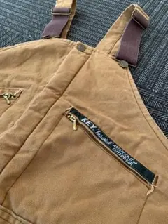 KEY キイ ヴィンテージ ダック地 オーバーオールUSA製