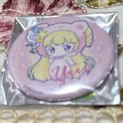 アイドルランド プリパラ 夢川ゆい 缶バッジ アイドルランドプリパラ キャラウムカフェ ミニキャラ缶バッジ 夢川