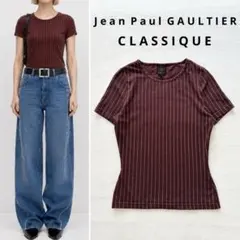 希少 ARCHIVE Jean Paul GAULTIER ストライプ Tシャツのサムネイル