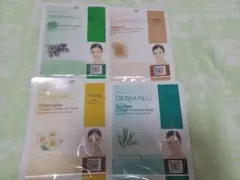 DERMAL フェイスマスク 4枚セットのサムネイル