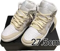 新品　NIKE エアジョーダン ホワイト/ベージュ 27.5cm