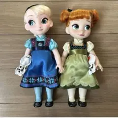 ディズニーストア　アナ雪　人形