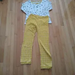 Ampersand 犬柄パジャマ 140cm