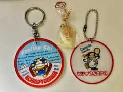昭和レトロ 当時物 ファンシー キーホルダー ネームプレート おみやげ 清里のサムネイル