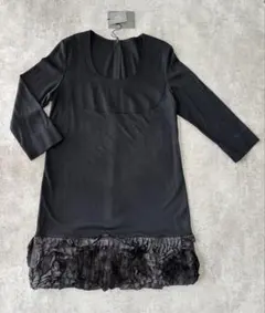 ノーリーズ sophi 裾フラワー チュニック プルオーバー 38 ☆新品タグ 